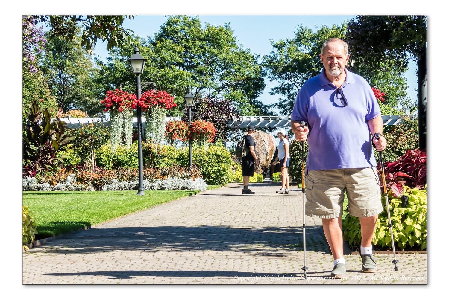 2014 - Ken, Rosetta McClain Garden - Toronto, Ontario - Canada