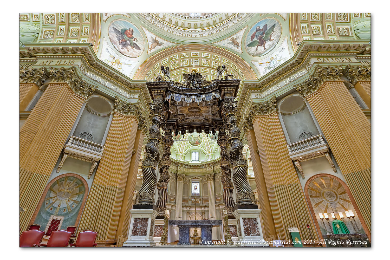 2014 - Cathédrale Marie-Reine-du-Monde - Montreal, Quebec - Canada