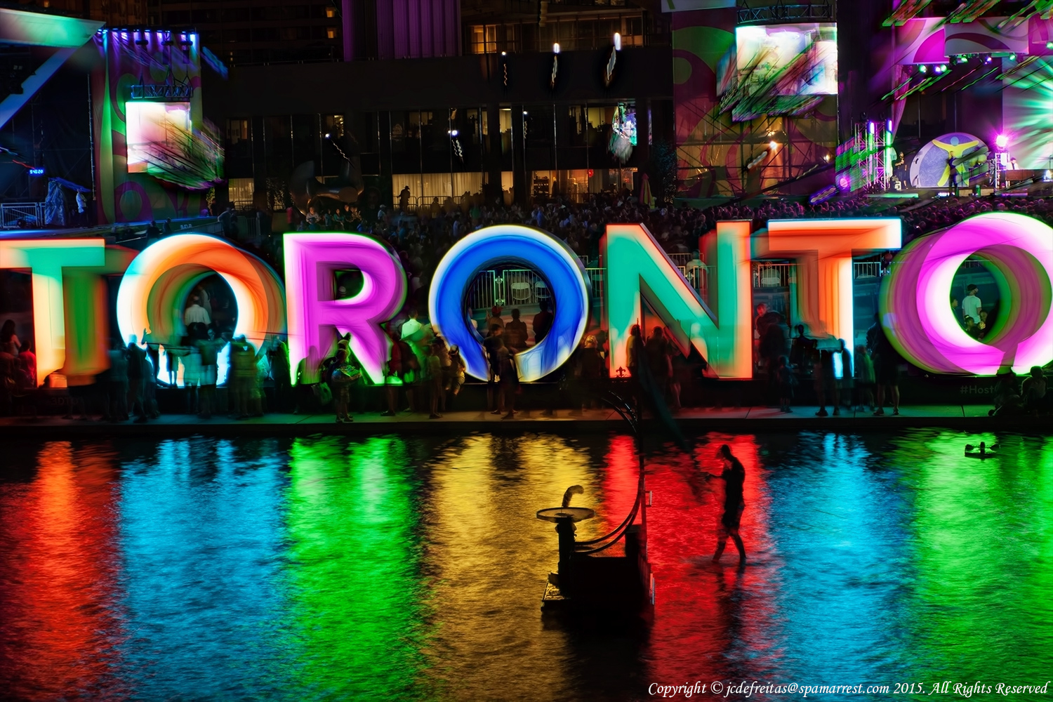 2015 - Panamania at Toronto City Hall, Ontario - Canada