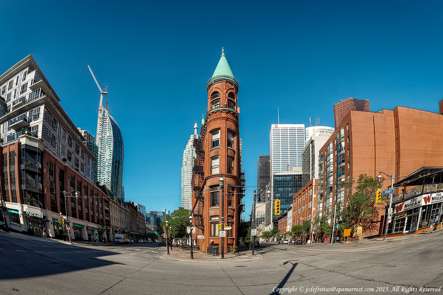 2015 - Gooderham Building (Flatiron Building) - Toronto, Ontario - Canada