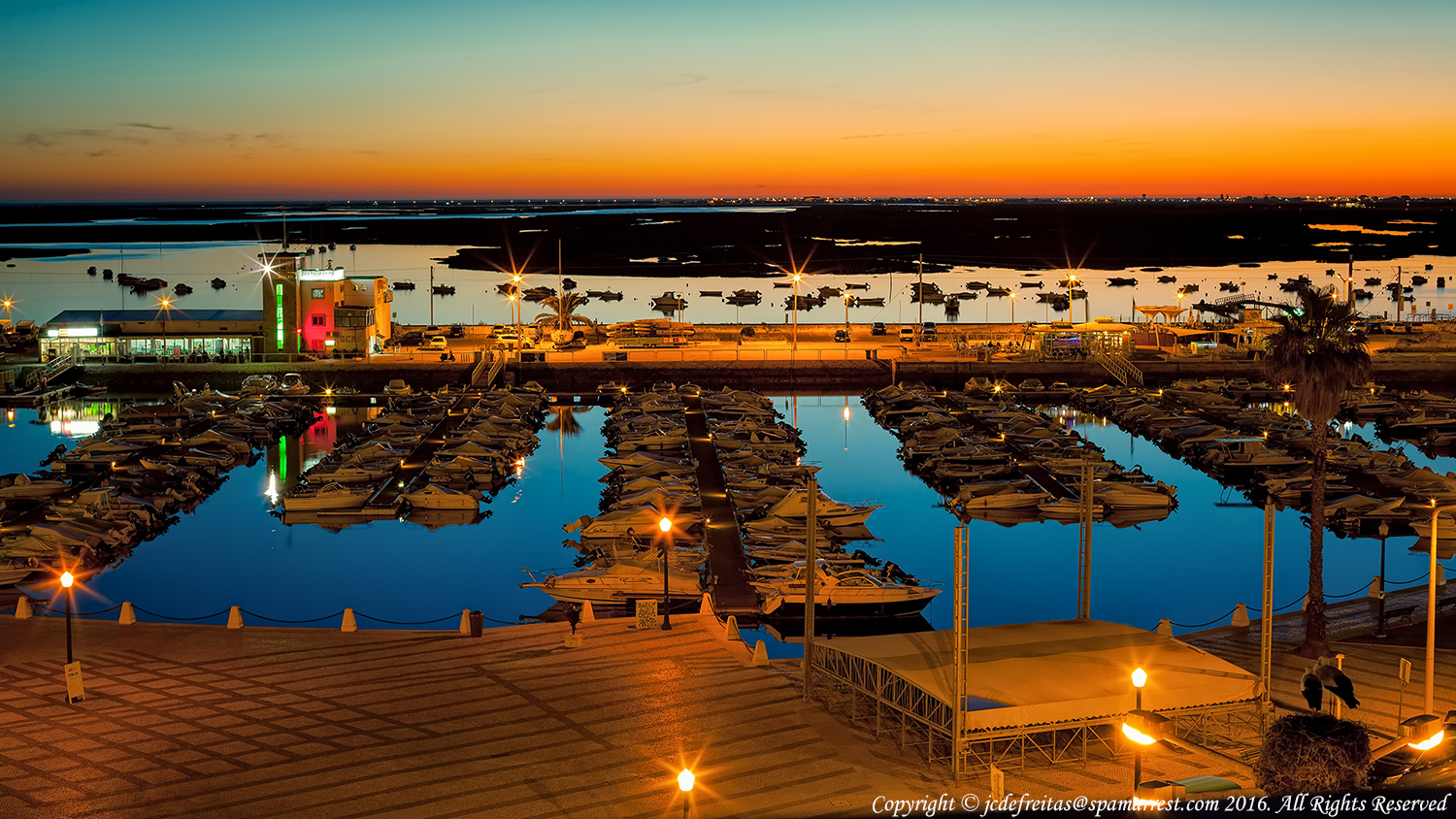 2016 - From Hotel Faro Rooftop, Algarve - Portugal (HDR)