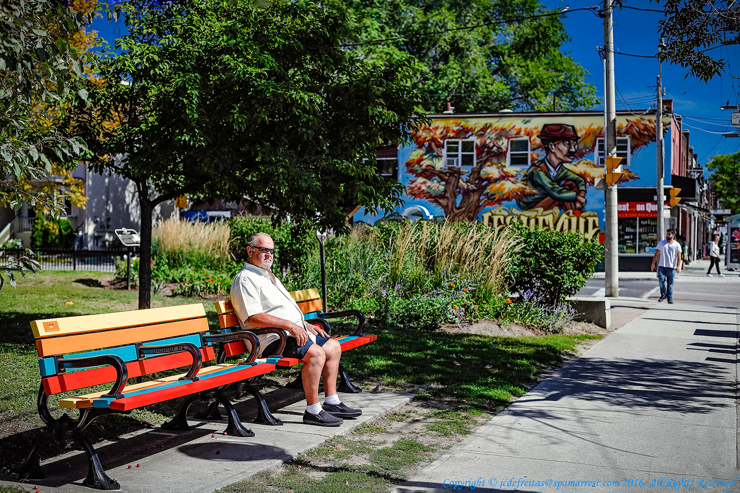 2016 - Ken Barichello in Leslieville - Toronto, Ontario - Canada