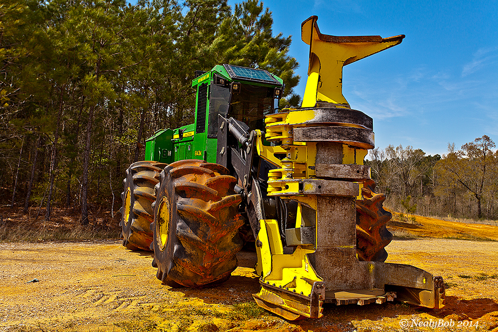 John Deere Feller Buncher