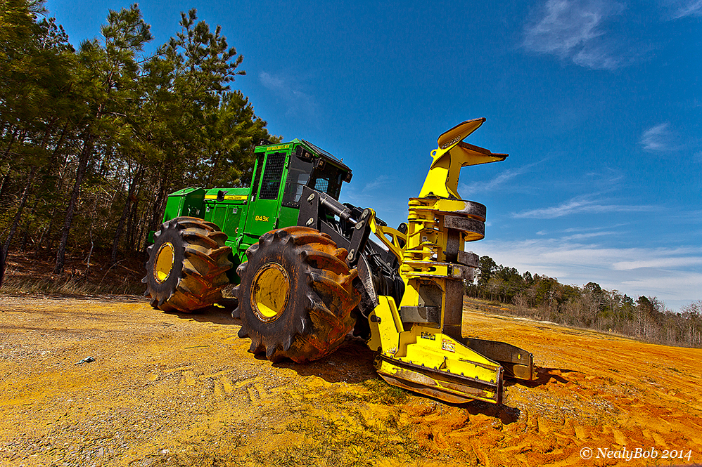 John Deere Feller Buncher