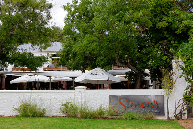 Simons Restaurant, Groot Constantia