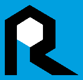 Logo - ROCK blue background