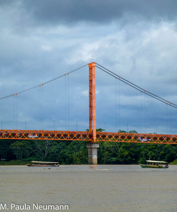 Puerto Maldonados Golden Gate bridge