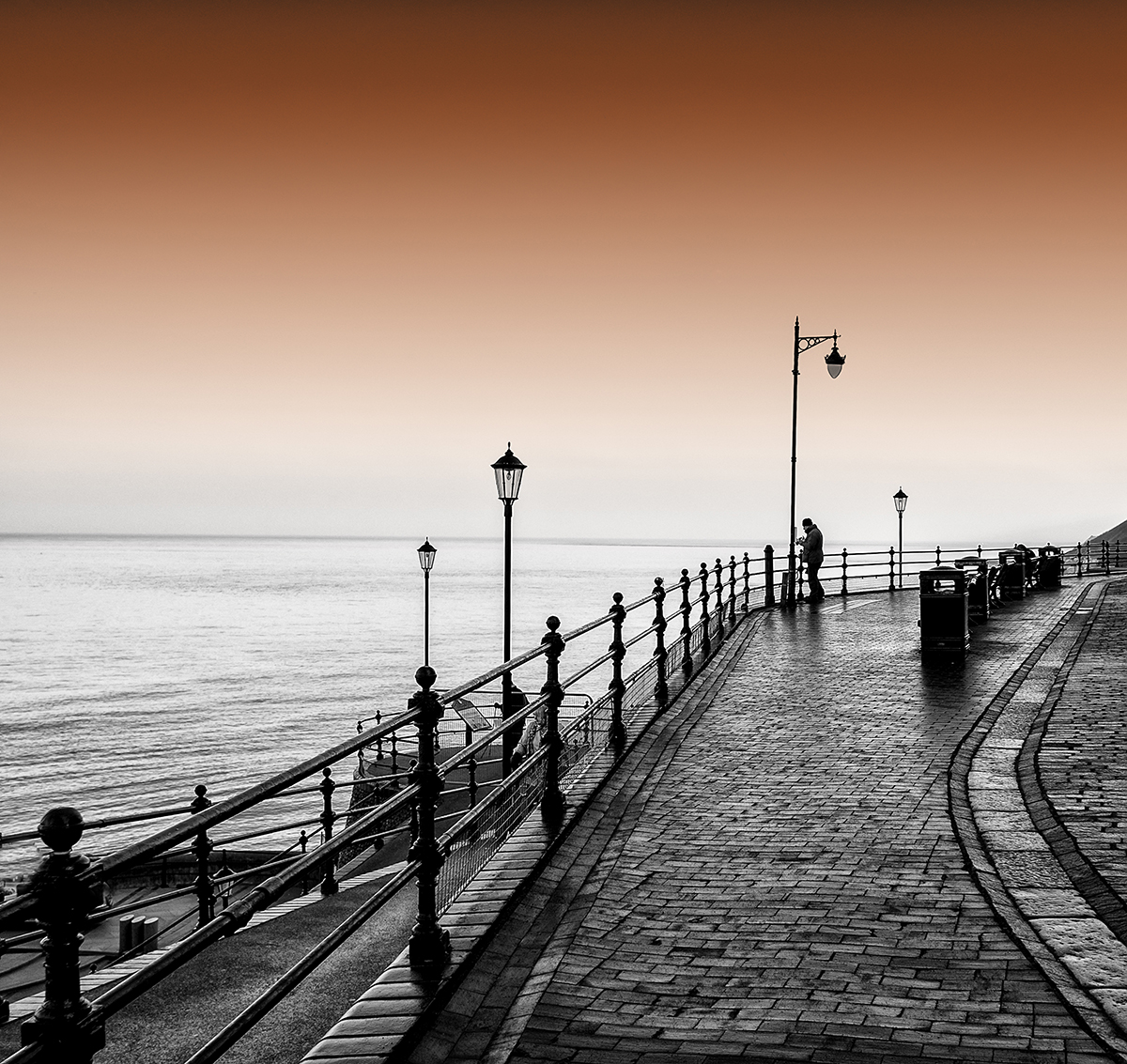 Lone Soul at Sunset