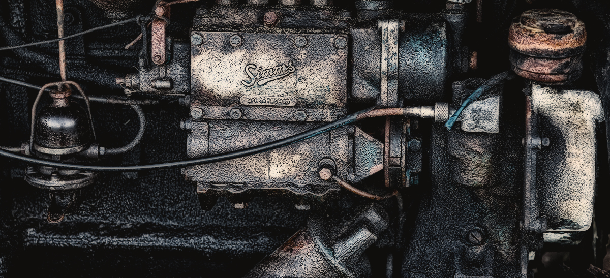 Old Tractor Engine