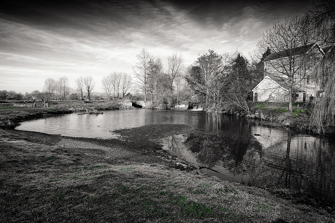 Oxnead Mill on the River Bure