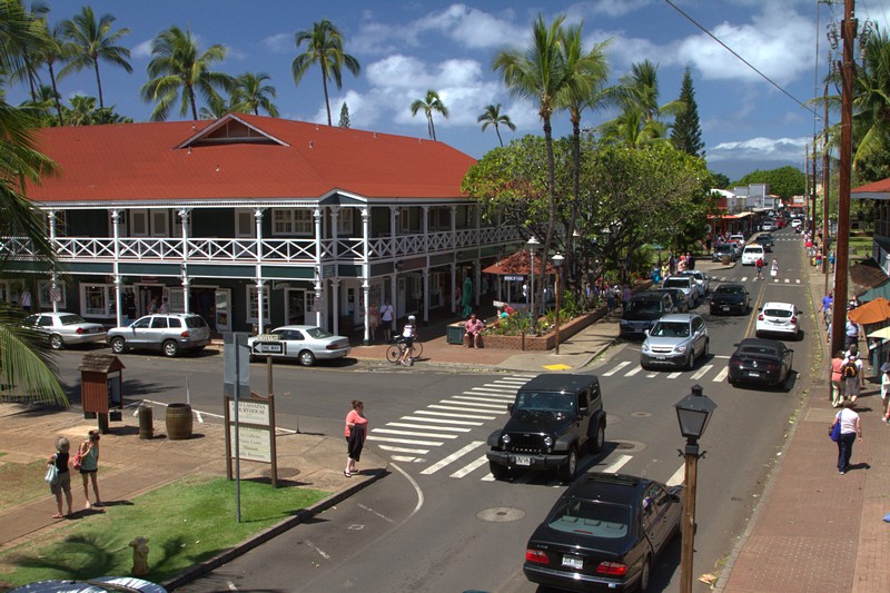 11.  In Lahaina on Mauis western coast.