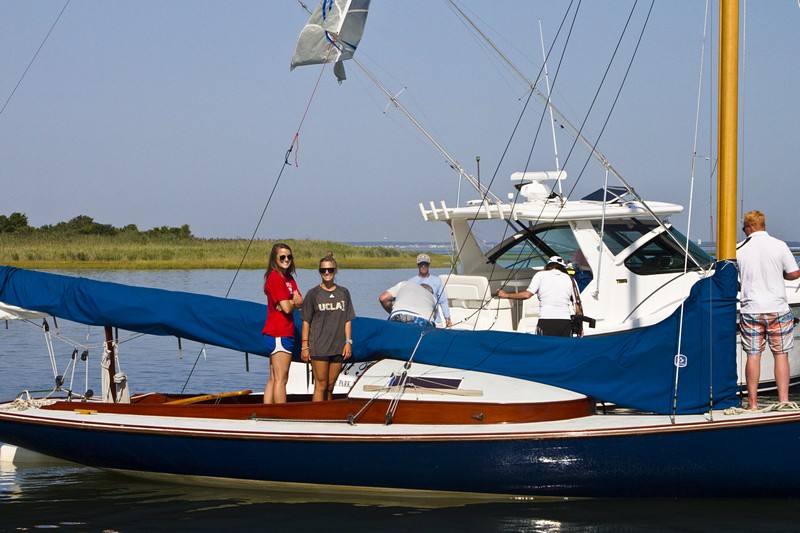 5.  The Kiep girls crewing on Spyder.