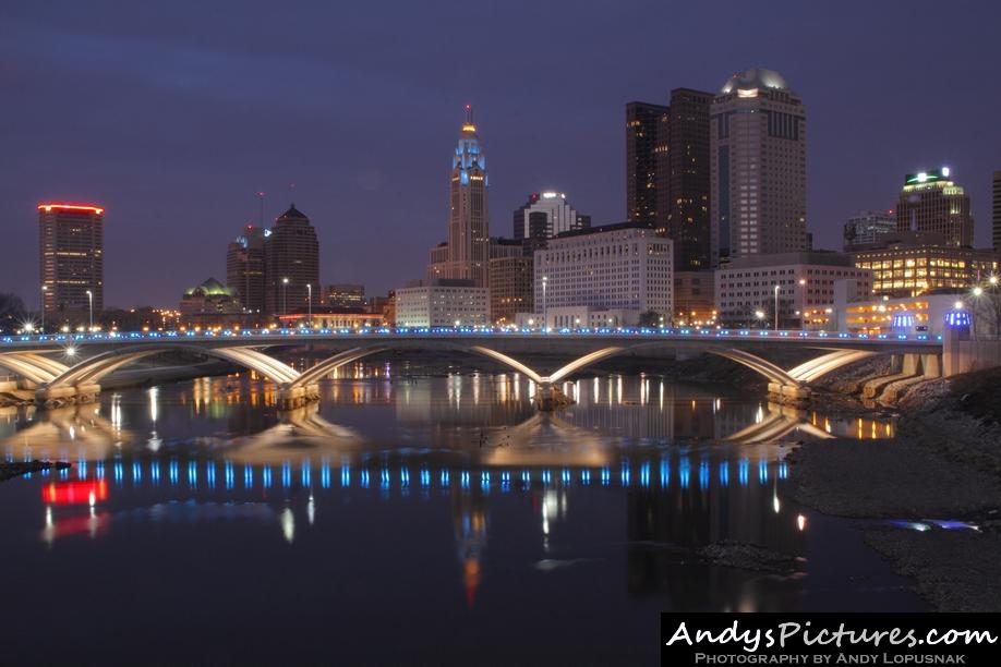 Columbus at Night