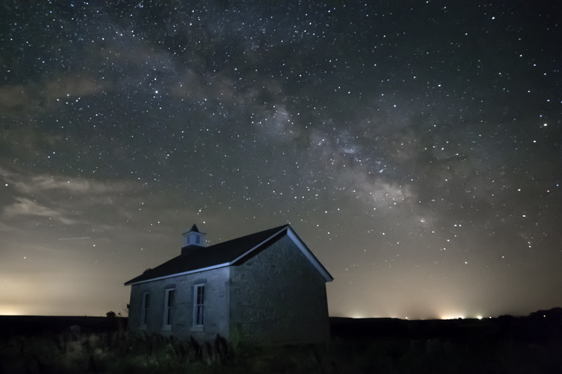 Lower Fox Creek schoolhouse
