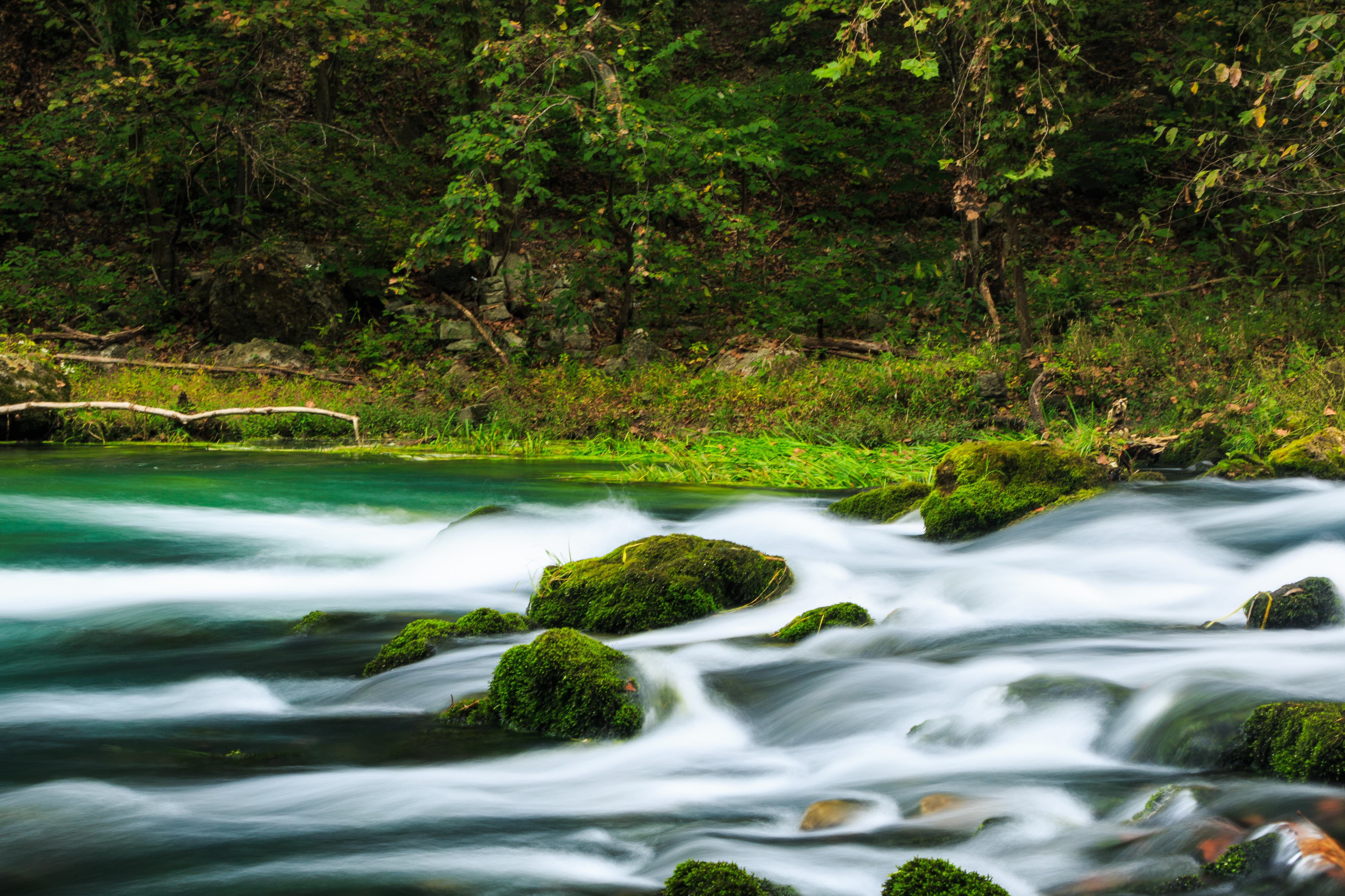 Silky White Waters