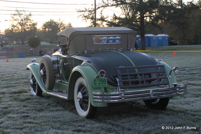 1930 Willys Knight Plaid Side Roadster
