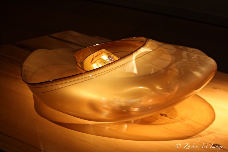 Chihuly | Golden Bowl and Shadow