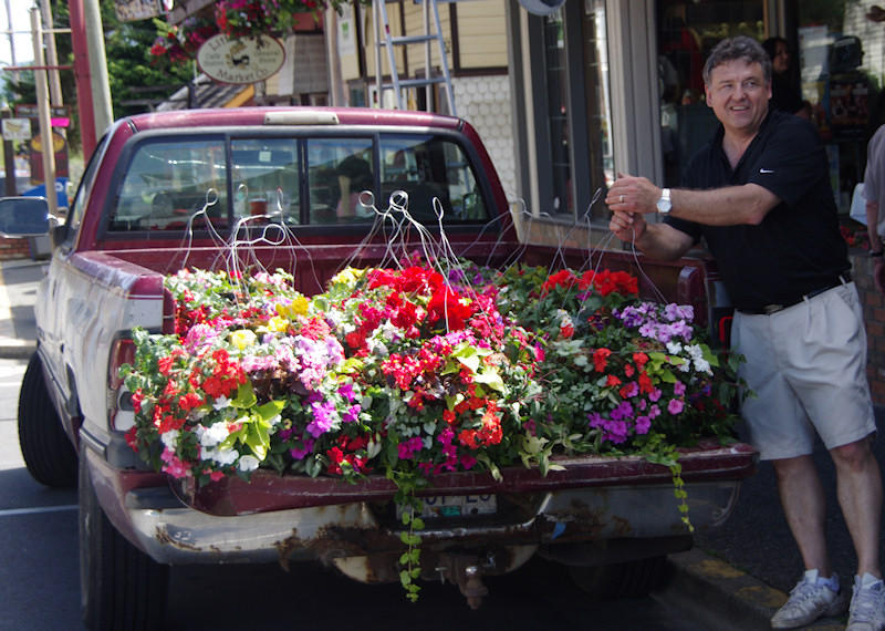 Chemainus Hanging Baskets