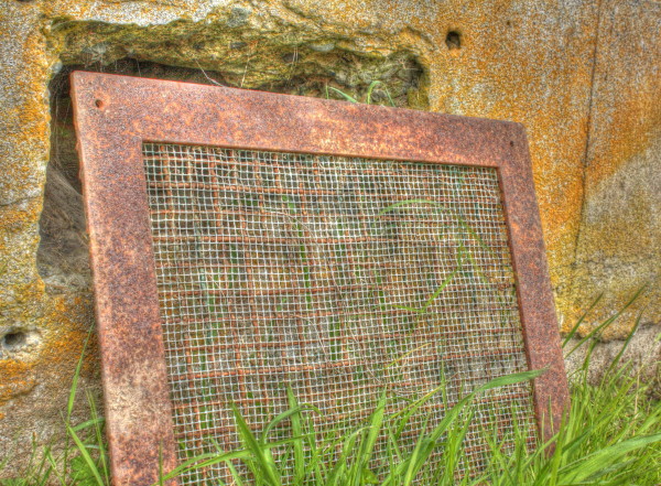 Rusty Old Grate