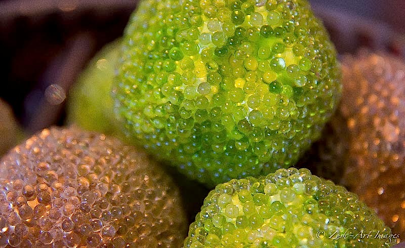 Glass Beaded Fruit