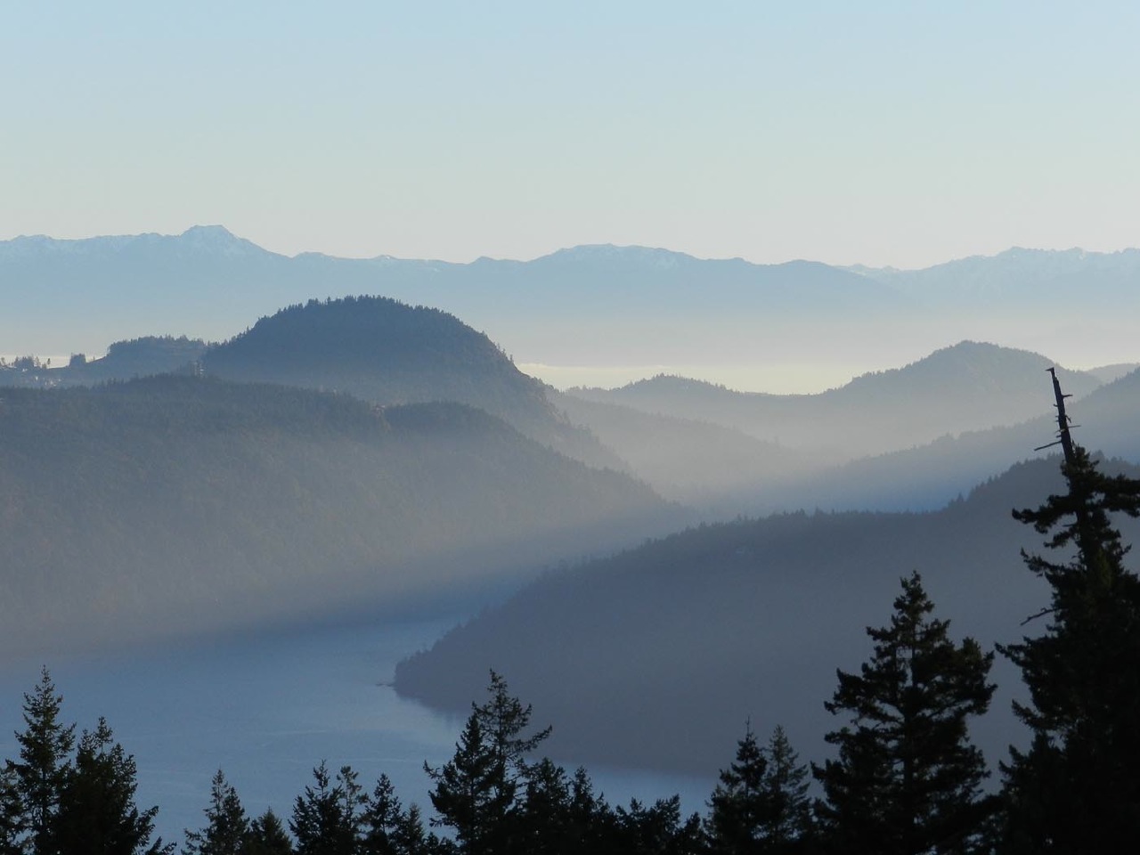 Malahat View - Sandra Evans <br>North Shore Photographic Challenge 2014