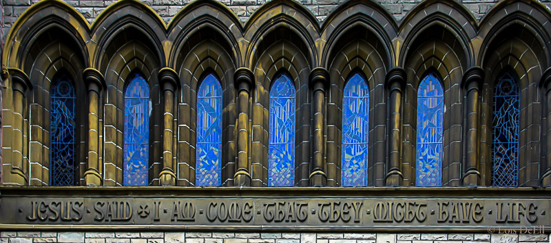 Above the Entrance
