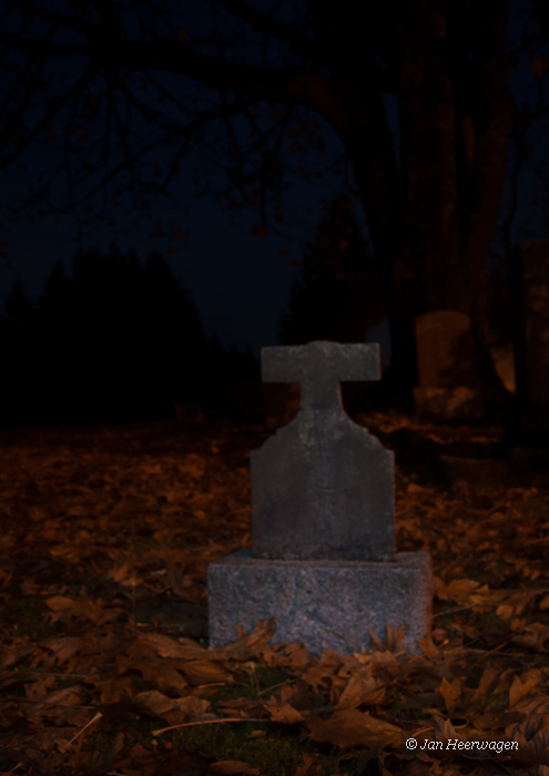 Evening at the Cemetery