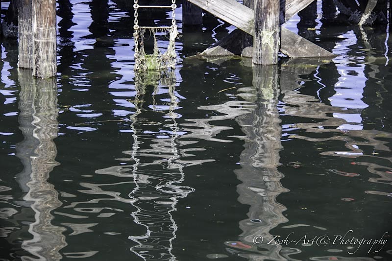 Zosia Miller Reflections Under the Pier