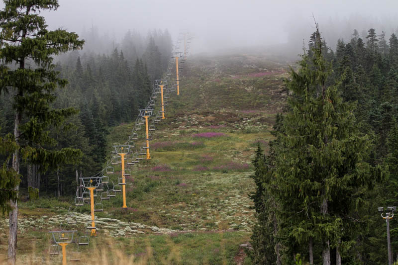 Carl Erland Chair Lift to the Clouds