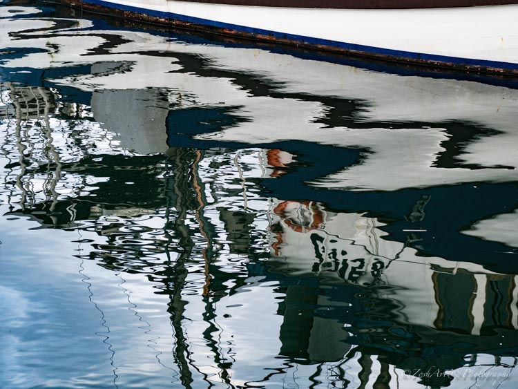 Zosia Miller  Reflection White Boat