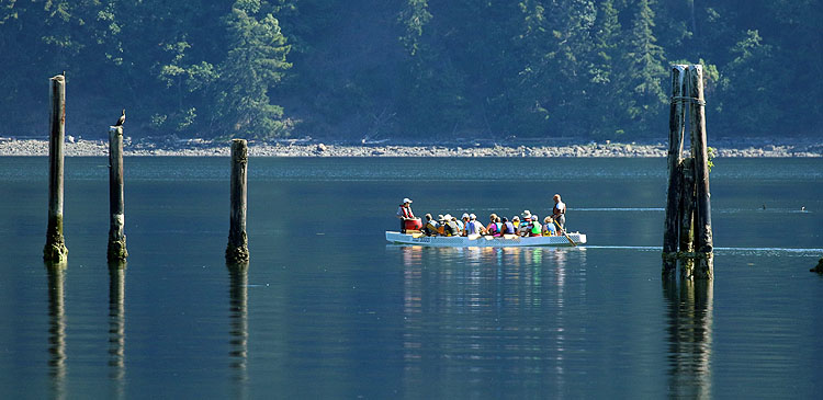 Willie HarvieDragonboat at Cow Bay