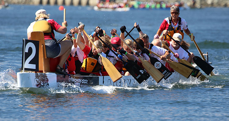 Willie HarvieCowichan Bay Dragon boat