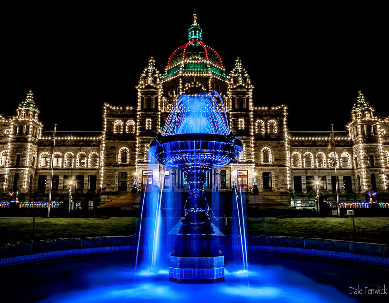 Dale FenwickFountain and Parliament Buildings