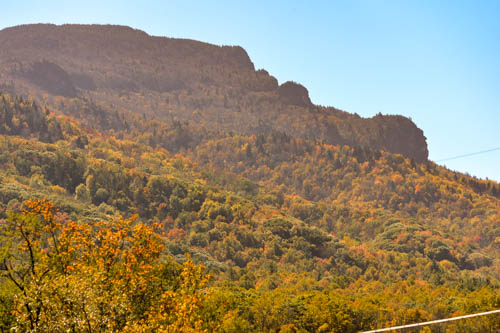 Profile of Grand Father Mountain