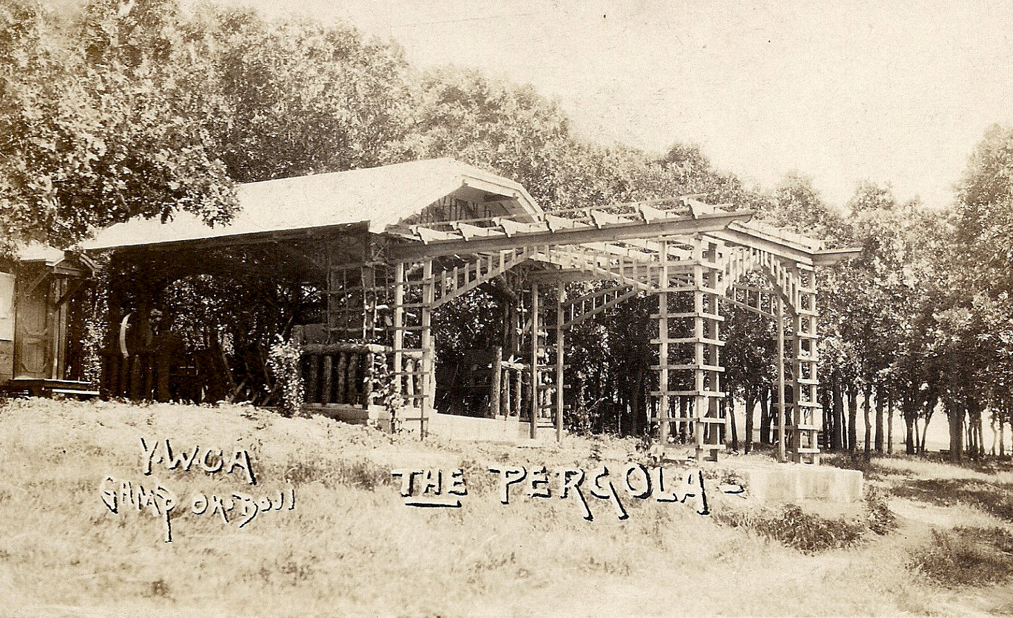 Camp Okoboji Pergola 1923