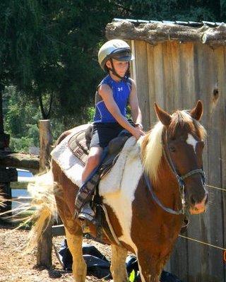 Brooks and his horse