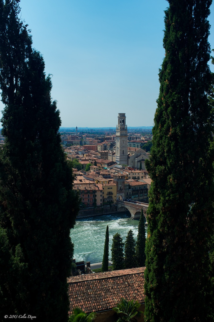 View over the city.