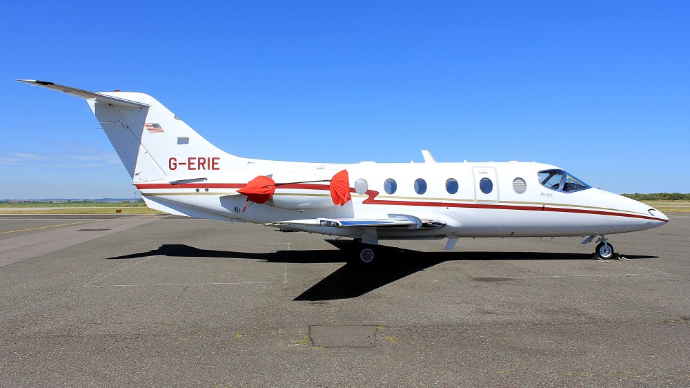 G-ERIE Raytheon Aircraft Co 400A Beechjet [RK-120]