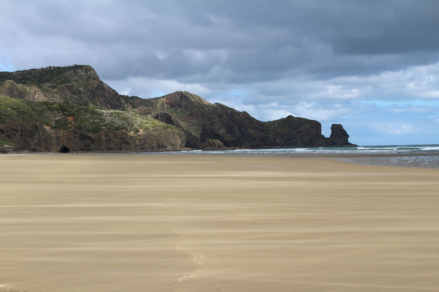 Wide Deserted Beach 