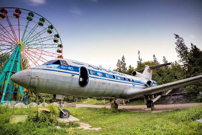 Old plane - Kyrgyzstan