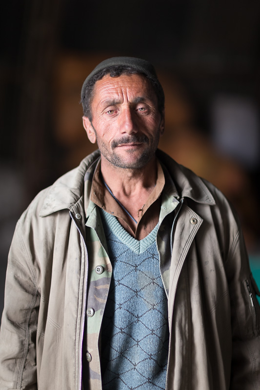 Worker in the Afghan Bazaar