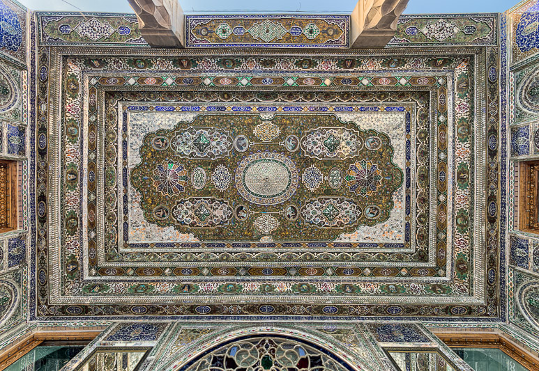 Main ceiling of Qavam House - Shiraz