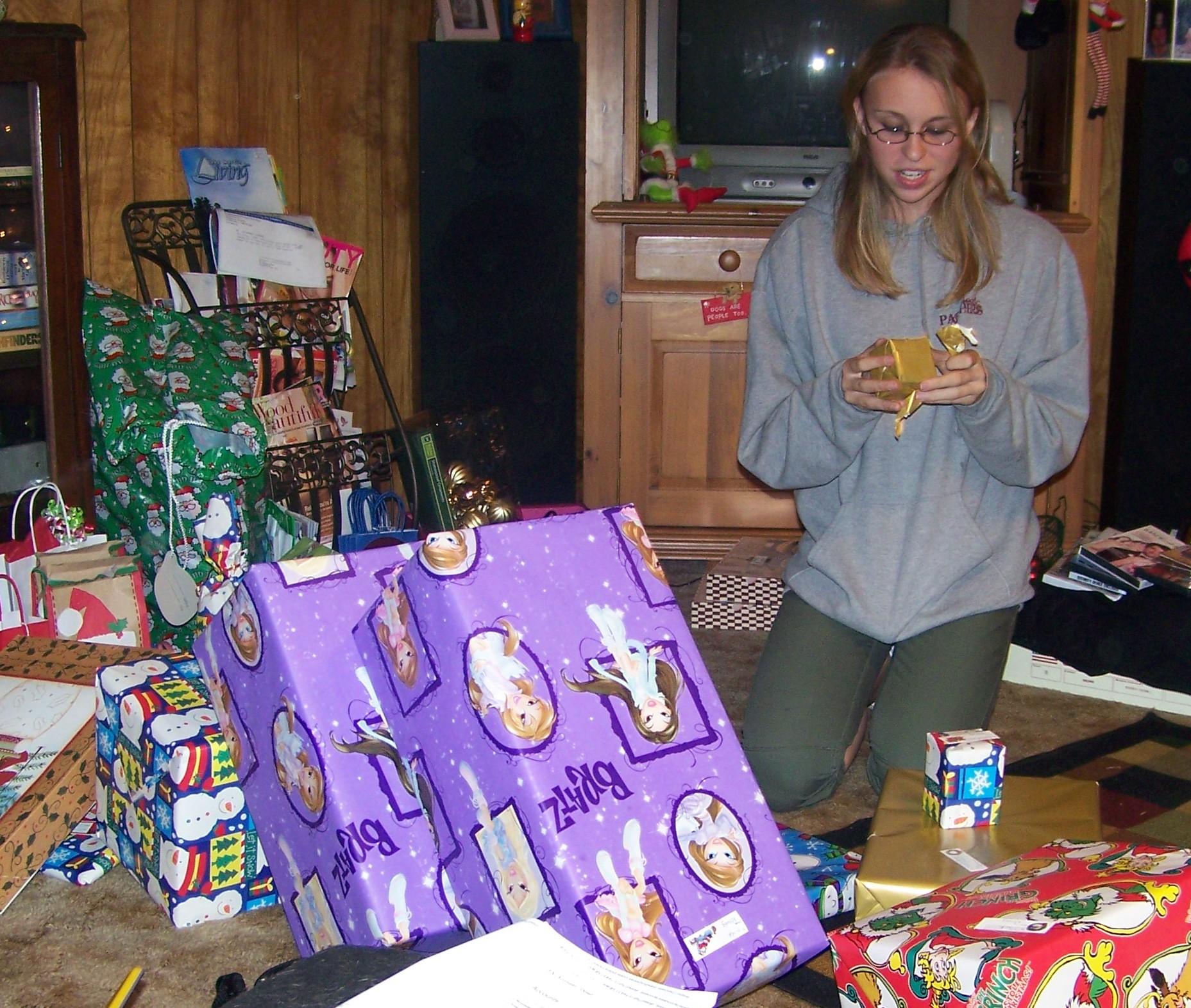 Alex opening something.JPG