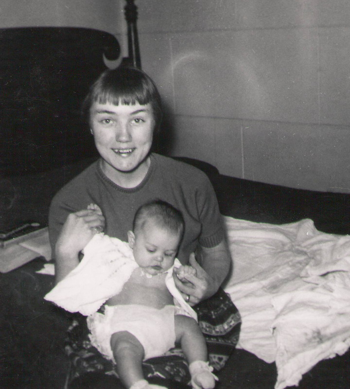 Gwenn & baby Miriam 