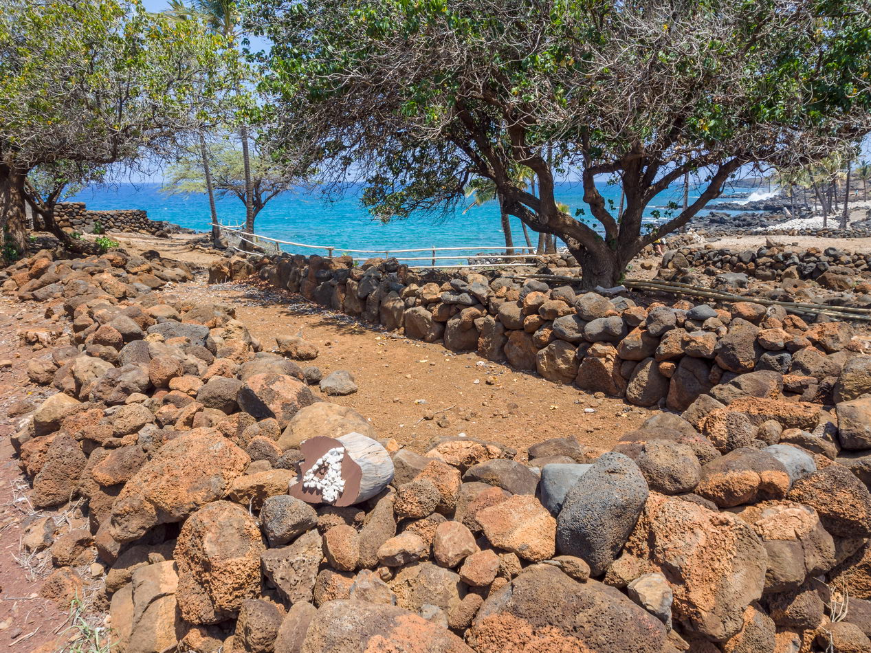 Lapakahi State Historical Park -- structure for storing boats