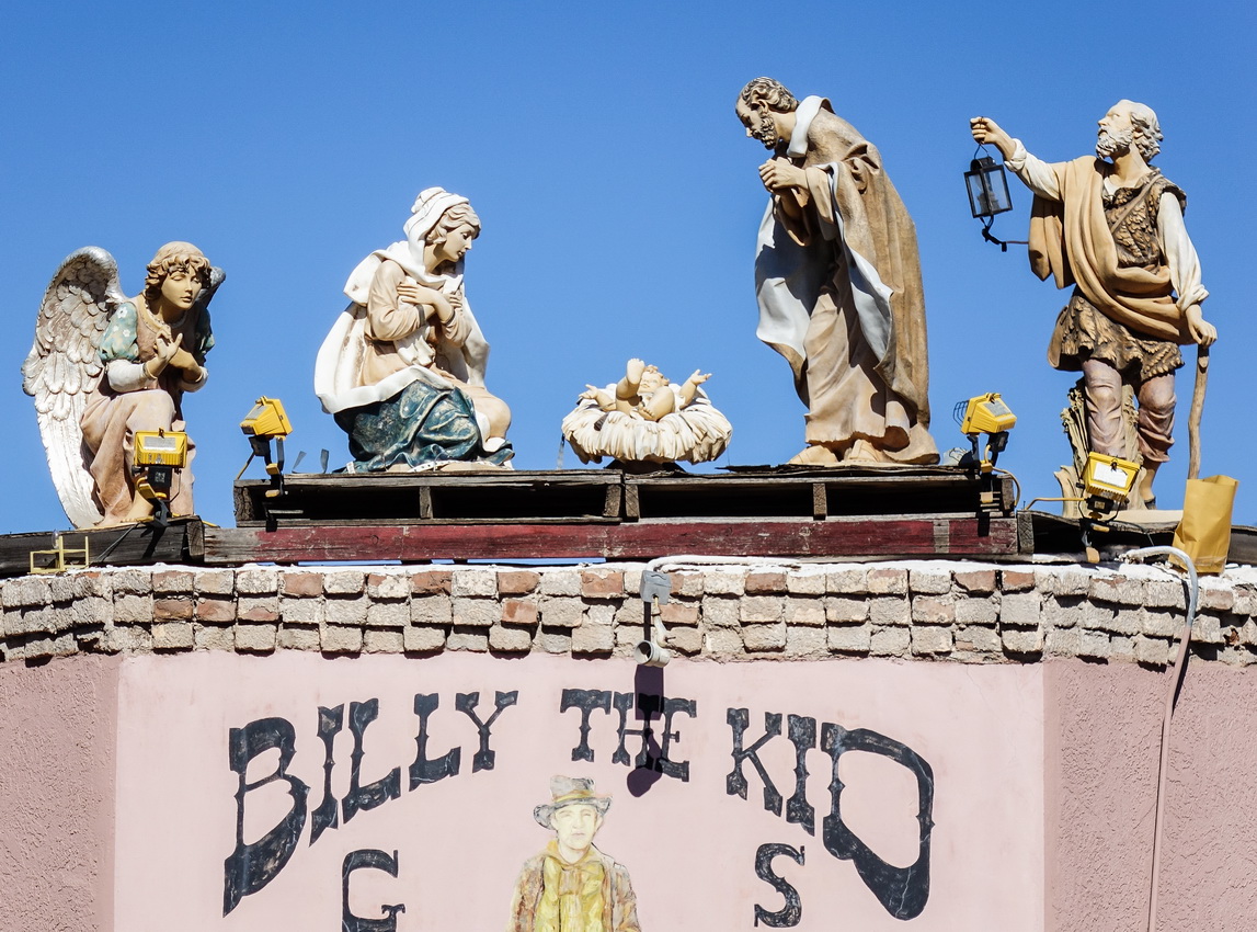 The sacred and the profane in Mesilla, NM