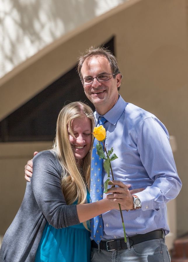 Field School survivors Kate Gomolak and Dr. Walker