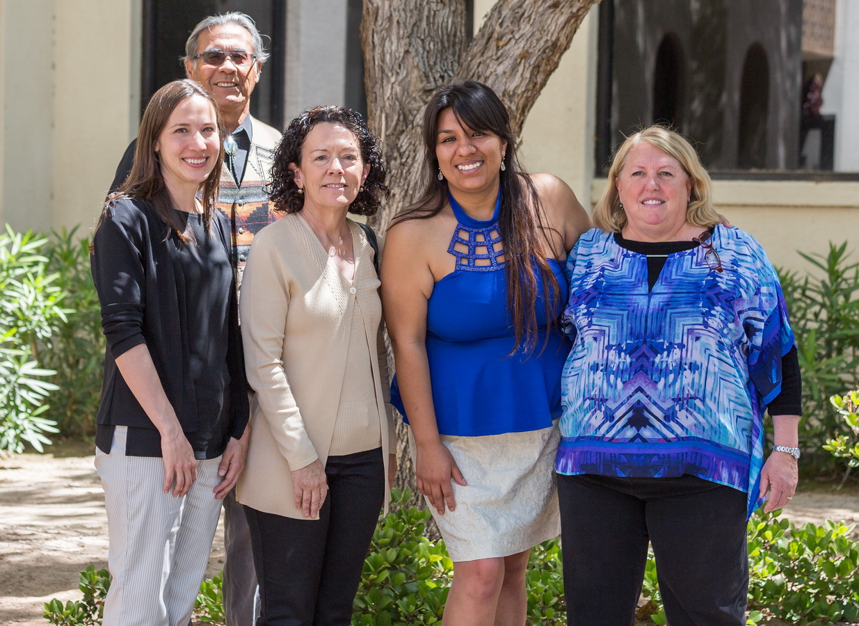 Dulce with Drs. Pepion, Scott, Stanford, and Chaiken