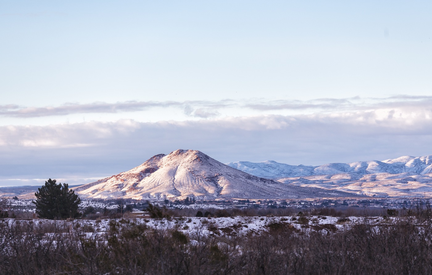 Occasional winter snows