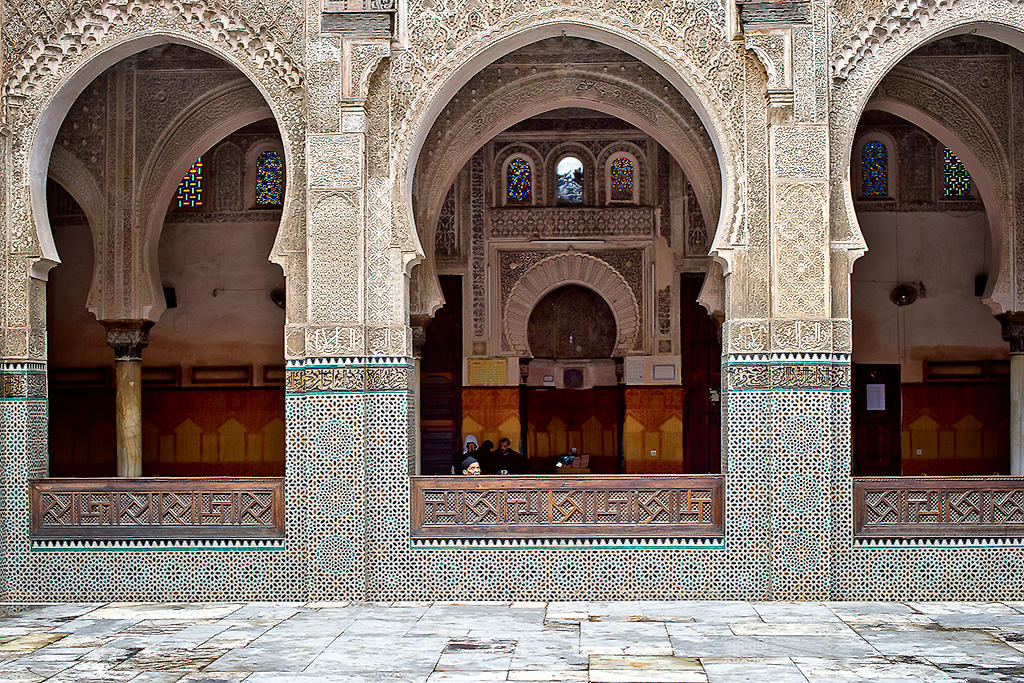 The Madrasa Bou Inania in Fez